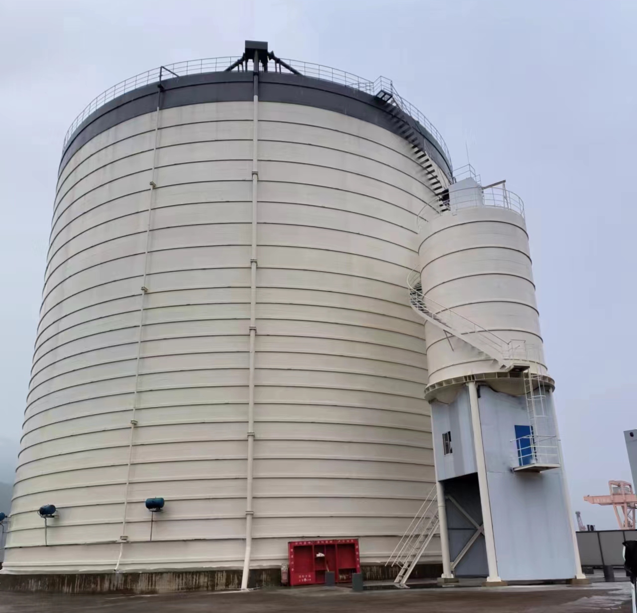 连江10万吨水泥钢板库